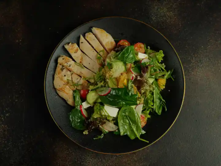 Baked Chicken and Veggie Tray